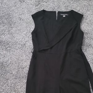 Andrew Marc Black Wide Leg Jumpsuit